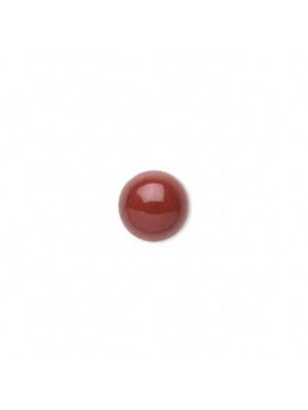 2 Brecciated Red Jasper 10mm Round Gemstone Cabochons